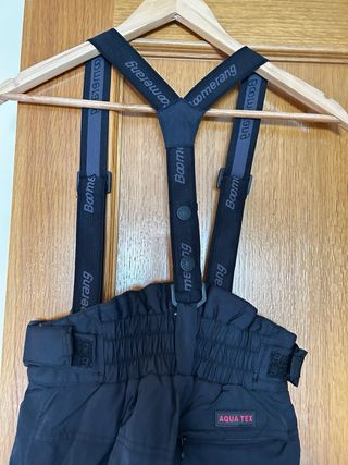 Pantalón de esquí para niños con tirantes