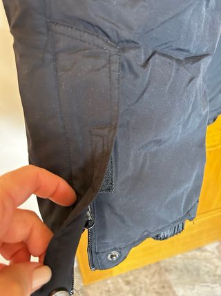 Pantalón de esquí para niños con tirantes