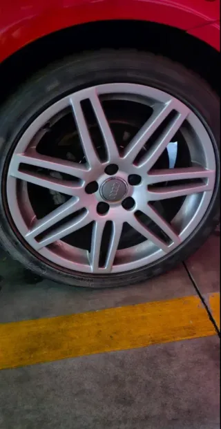 Llanta Audi Lemans 18 Plata