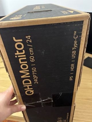 Monitor LG QHD 24QP750 24 60cm