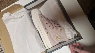 Converse rosas altas