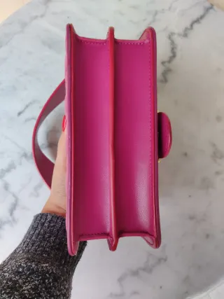 Borsa Pinko Rosa Velluto Perle