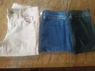 Lote Vaqueros niña talla 5 años