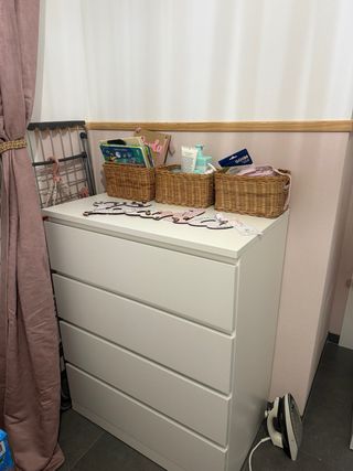 Adaptador cambiador para cómoda bebé y colchon