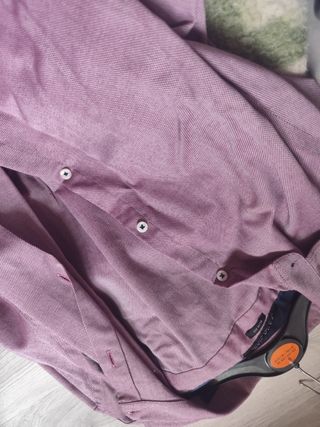 Camisa Zara Man Rosa