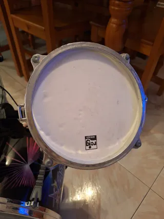 Batería Infantil Flash con Micrófono y Taburete