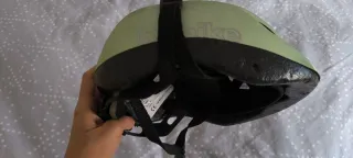 Casco bici junior Bobike azul claro