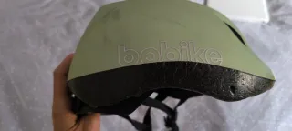 Casco bici junior Bobike azul claro