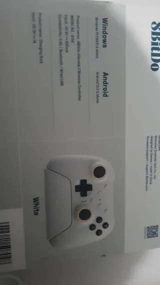 Mando Inalámbrico 8BitDo Ultimate Blanco