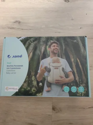 Mochila porteo Jane gris