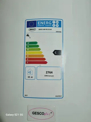 Calentador Gescoplus 100L