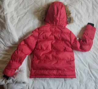 Cazadora Geographical Norway Roja Talla 8 años