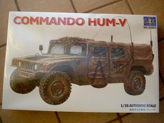 Modellino Commando Hum-V 1/35 LEE-HOBBYCRAFT