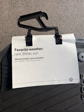 Tappetini Gomma VW Golf 8