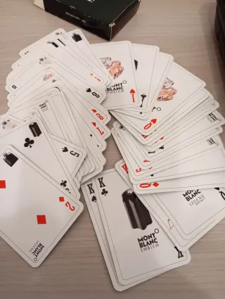 Carte da poker Mont Blanc