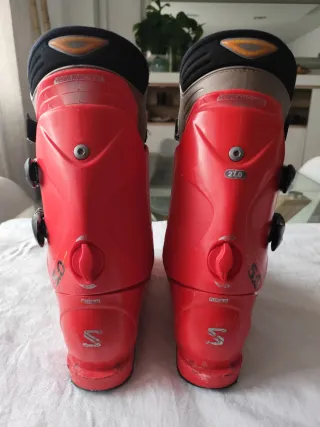 Botas de esquí Salomon Sport 5.0 Rojas