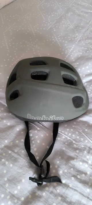 Casco Bici Bobike Junior Gris