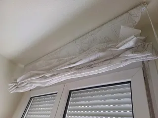 Estor plegable con cadena