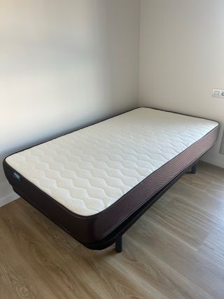 Colchón y Base Tapizada