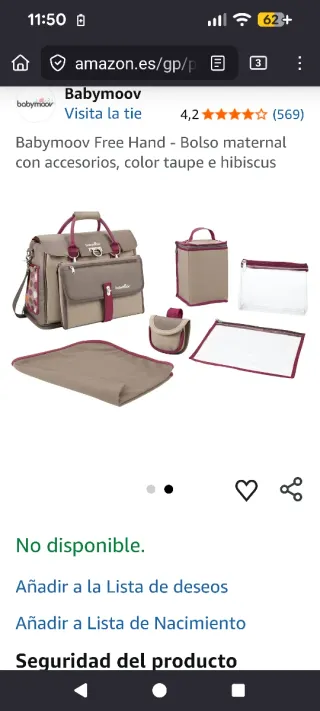 Bolso Maternidad Babymoov Free Hand