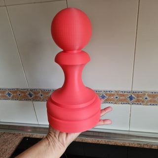 Peón Gigante Ajedrez 25cm con Almacenaje