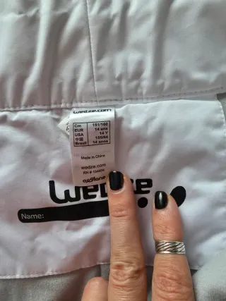 Pantalones de esquí blancos