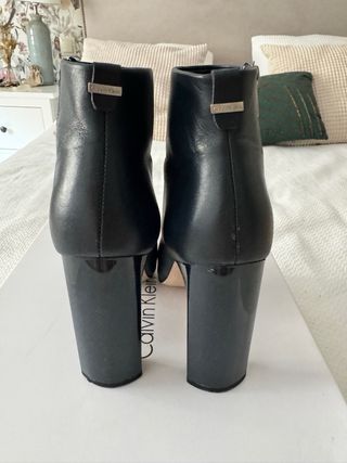 Botines Calvin Klein Azul Marino Talla 37