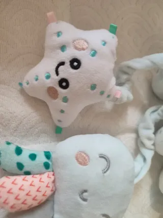 Juguete espiral para carrito de bebé