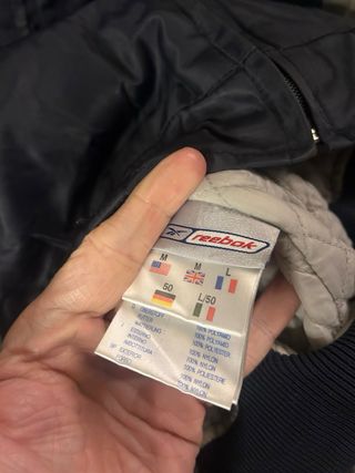 Chaqueta Bomber Reebok Años 90