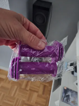 Empuñaduras Bicicleta Niño Morado