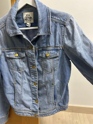 Cazadora vaquera Mango S