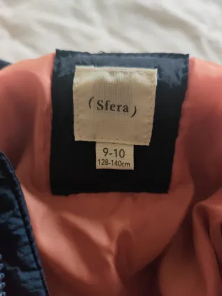Cazadora azul Esfera Talla 9-10 años
