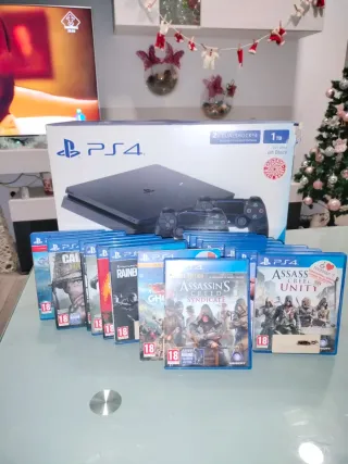 PS4 (PlayStation 4) 1TB - Sin mandos