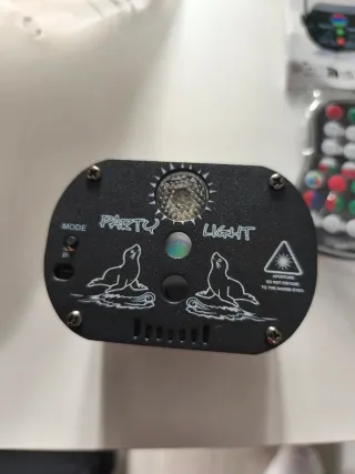 Luz de discoteca EUARY controlada por música