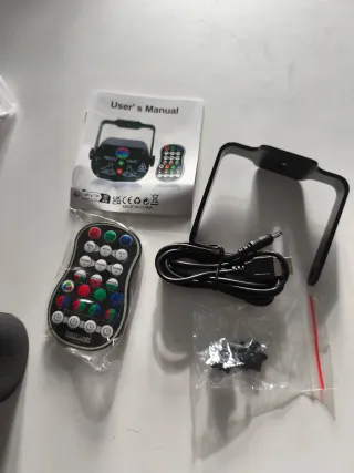 Luz de discoteca EUARY controlada por música