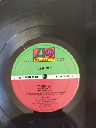 Disco vinile LP 33 giri C'est Chic - CHIC