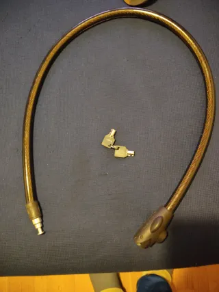 Pitón de seguridad para bicicleta