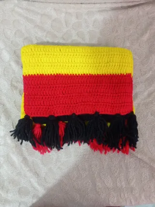 Bufanda tejida a crochet