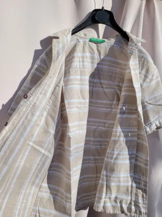 Bellissima camicia United Colors of Benetton Beige
