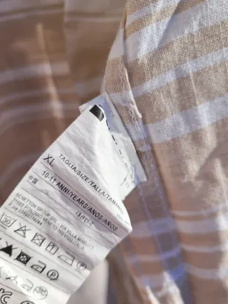 Bellissima camicia United Colors of Benetton Beige