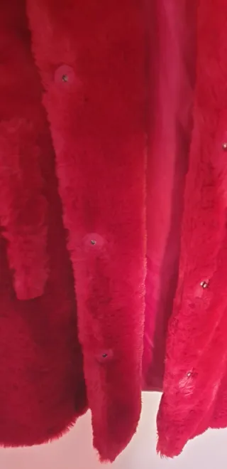 ABRIGO DE PELO TACTO SUAVE "STRADIVARIUS"