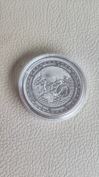 Onza de Plata 999 Fina Nueva
