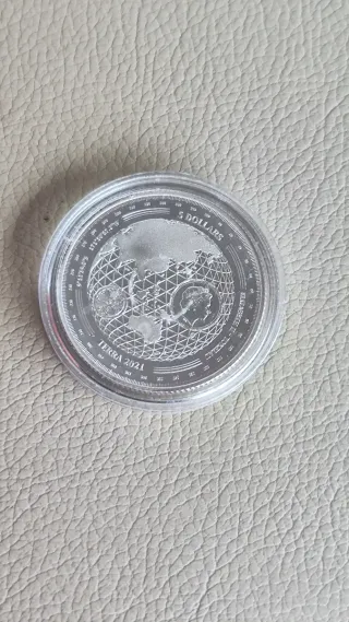 Onza de Plata 999 Fina Nueva