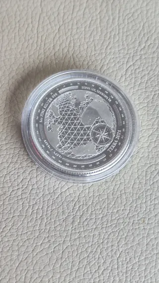 Onza de Plata 999 Fina Nueva