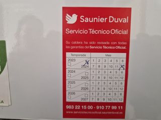 Caldera Saunier Duval Blanca