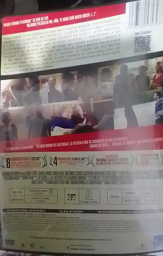 DVD El Lado Bueno de las Cosas