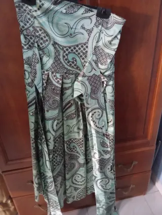 Vestido de fiesta estampado