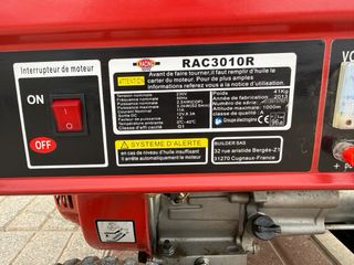 Generador Eléctrico RAC3010R