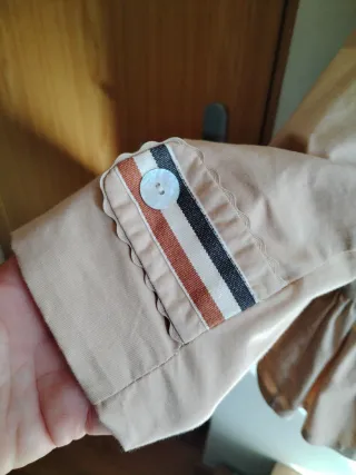 Gabardina niña Valentina beige