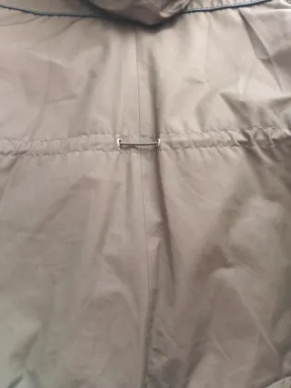 Parka Zara mujer verde militar